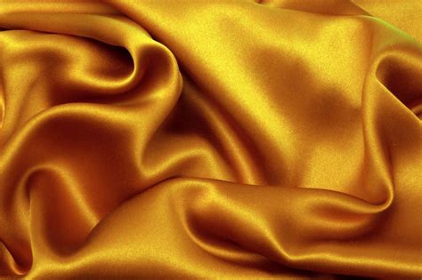 Soft, silky fabric texture in gold. | Gold silk, How to dye fabric, Fabric