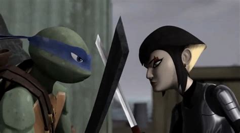 Image - TMNT 2012 Karai Vs Leo.png | TMNTPedia | FANDOM powered by Wikia