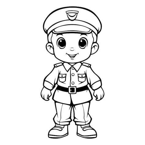 Premium Vector | Police officer officer clipart police cop clip art ...