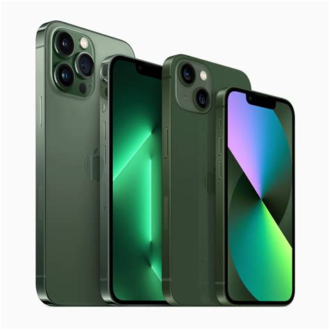 Apple introduces gorgeous new green finishes for the iPhone 13 lineup ...