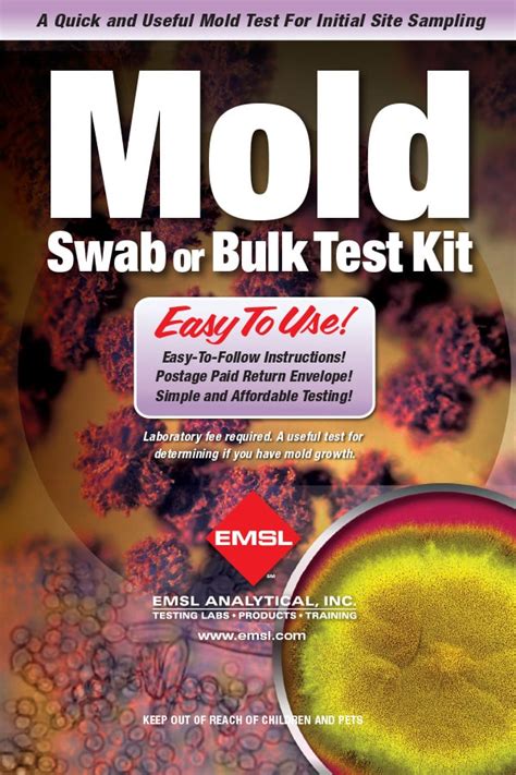 Mold Swab or Bulk Test Kit – EMSL FREE Test Kits