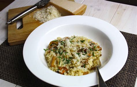 Wild Mushroom Risotto | Chez Le Rêve Français