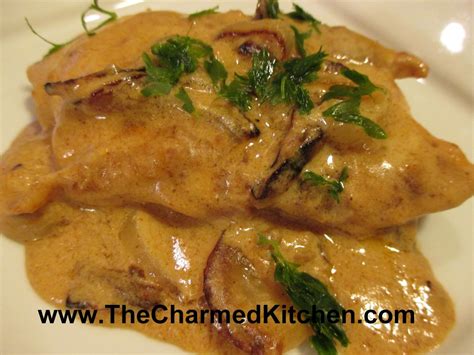 Chicken in Sherry Cream Sauce | The Charmed Kitchen