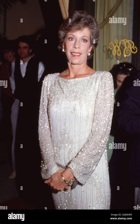 Carol Burnett Circa 1980's Credit: Ralph Dominguez/MediaPunch Stock Photo - Alamy