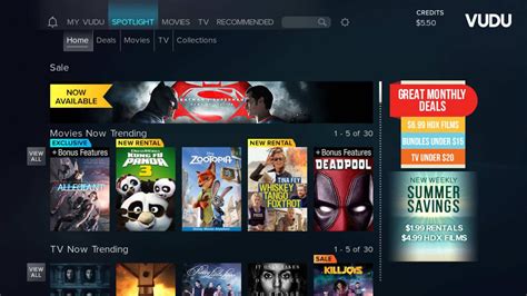 Walmart bringing Vudu streaming service to Apple TV next week