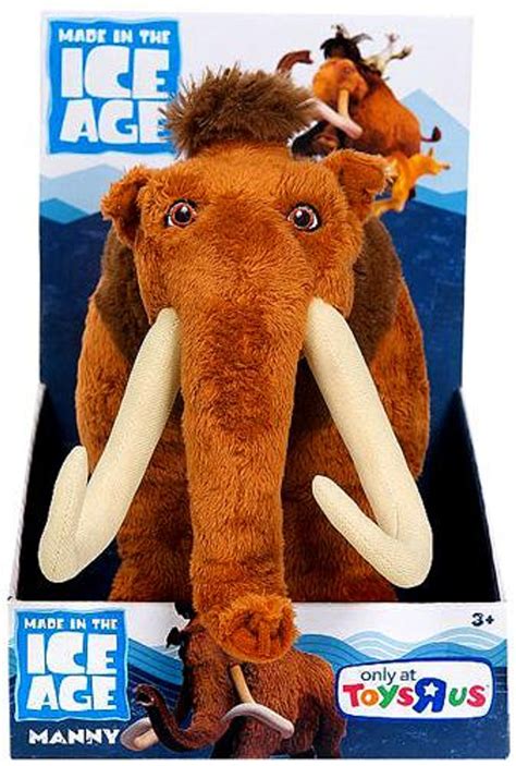 Ice Age Continental Drift Manny Plush Just Play - ToyWiz