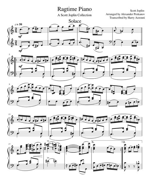 Ragtime Piano Sheet music for Piano (Solo) | Musescore.com