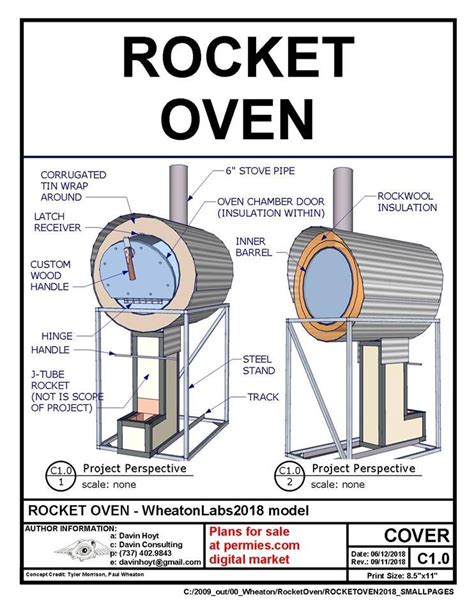 Rocket Oven 2018 plans download (digital-market forum at permies ...