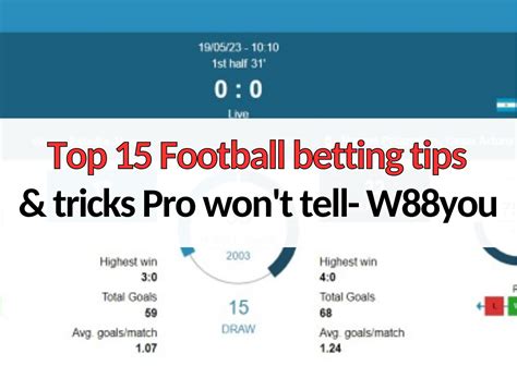 Best 15 Football betting tips & tricks that Pros never reveal