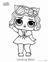 Leading Baby From LOL Surprise Doll Coloring Pages  Free Printable sketch template