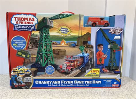 Thomas & Friends TrackMaster Cranky and Flynn Save The Day NEW IN BOX ...