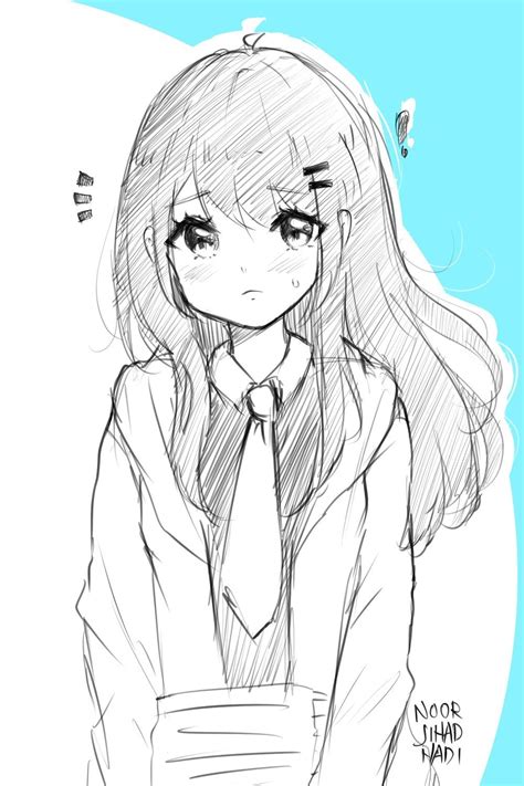 Cute Anime Sketches