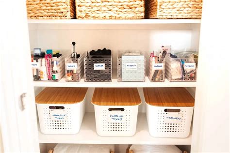 Useful Bathroom Closet Organization Ideas | Home - Taryn Newton