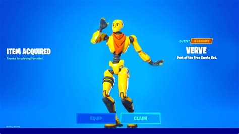 The *NEW* FREE EMOTE in Fortnite! (Fortnite Free Emote) - YouTube