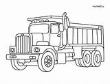 Easy Vehicle Coloring Pages sketch template