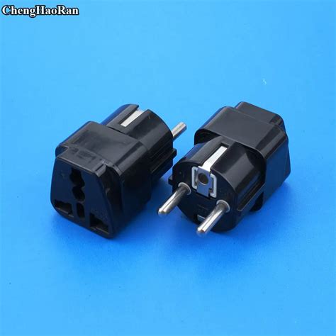 ChengHaoRan German plug socket Indonesia Bali Island Korea Travel Converter Adapter Industrial ...