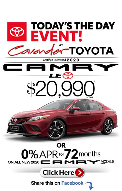 New Toyota Specials in San Antonio | Cavender Toyota Serving Boerne