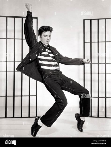 Elvis Presley Jailhouse Rock Stock Photo - Alamy