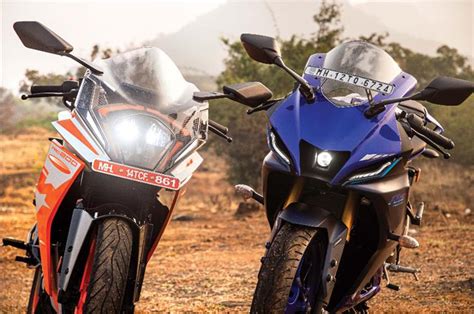 KTM RC 200 vs Yamaha YZF-R15 V4 comparison - Introduction | Autocar India