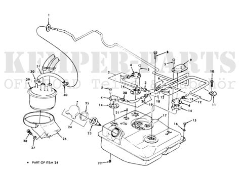 FORD MUTT M151 A2 Tank | Fuel System | KEMPER-PARTS