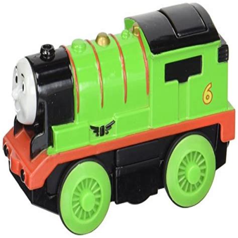 Thomas & Friends Wooden Railway Battery-Operated Percy Train Engine ...