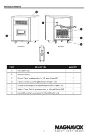 Need A Fan Motor For A Magnavox Infrared Quartz Heater Modol# Mvh-2000 | Magnavox MVH-2000 Support