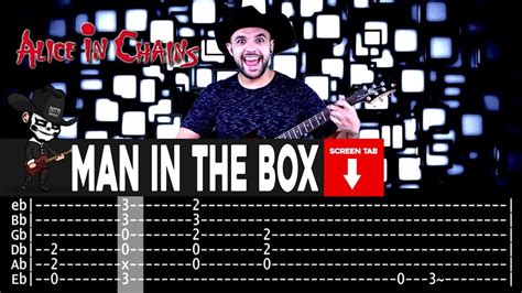 【ALICE IN CHAINS】[ Man In The Box ] cover by Masuka | LESSON | GUITAR TAB - YouTube