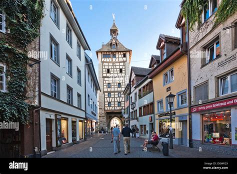 Old town, Konstanz, Baden-Wuerttemberg Stock Photo, Royalty Free Image ...