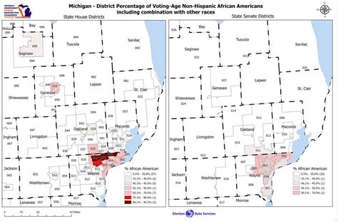 The last time Michigan redrew its political districts, it packed together minority voters, data ...