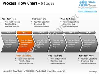 Process Flow Chart Template Powerpoint