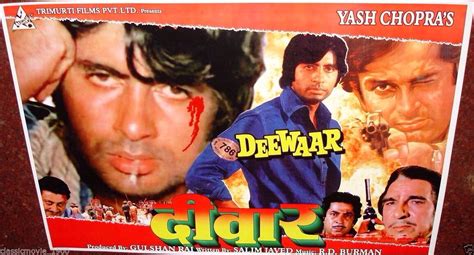 Deewar | Bollywood movie, Lobby cards, Film