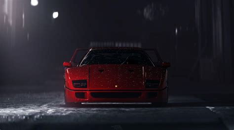 Ferrari F40 Car Ferrari F40 Tribute, Una Recreaciã³N Deslumbrante - covegallerylaguna