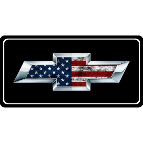 Chevy Logo With American Flag