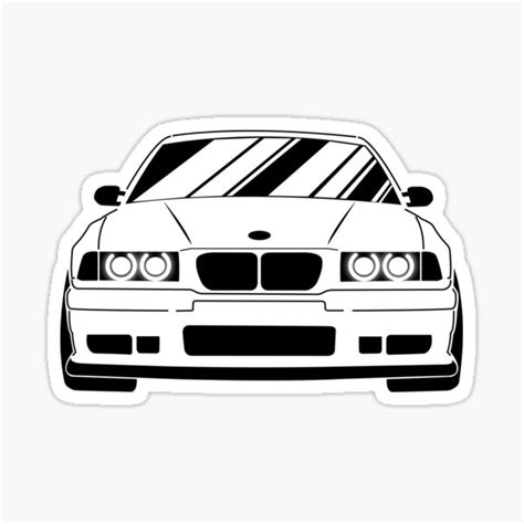 Bmw M3 Stickers for Sale | Bmw, Bmw sketch, Bmw e36 touring