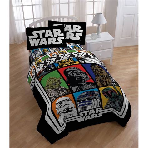 Disney - Disney Star Wars Classic Twin/full Bedding Comf - Walmart.com