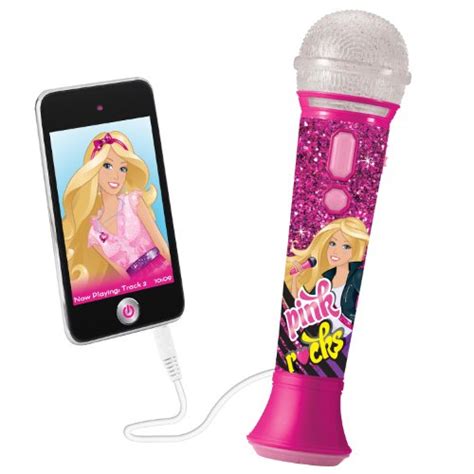 Barbie Singing Star Microphone - Pink Rocks - Epic Kids Toys