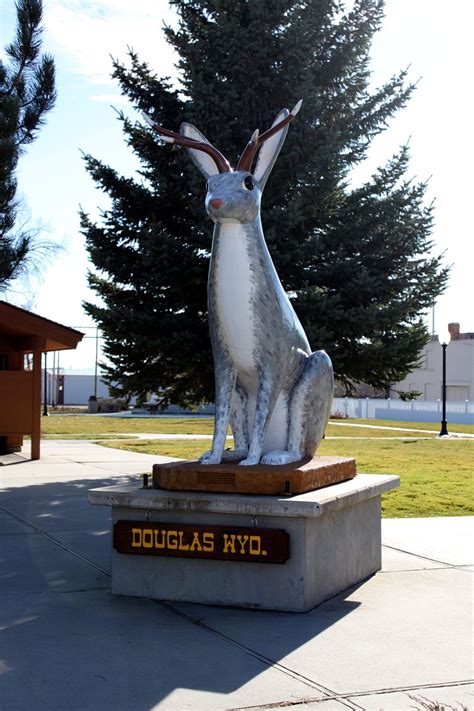 Douglas, Wyoming is known as “home of the jackalope.” (photo courtesy ...