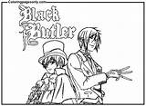 Black Butler Coloring Pages  Free Printable PDF & Online sketch template