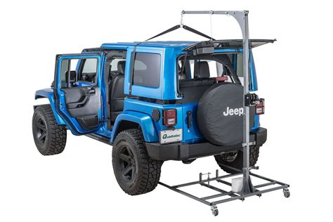 Your Jeep's hard top is heavy. You know it - we know it. And, well, sometimes you just do ...