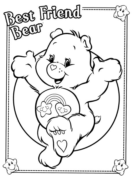 Baby Care Bears Coloring Pages at GetColorings.com | Free printable ...