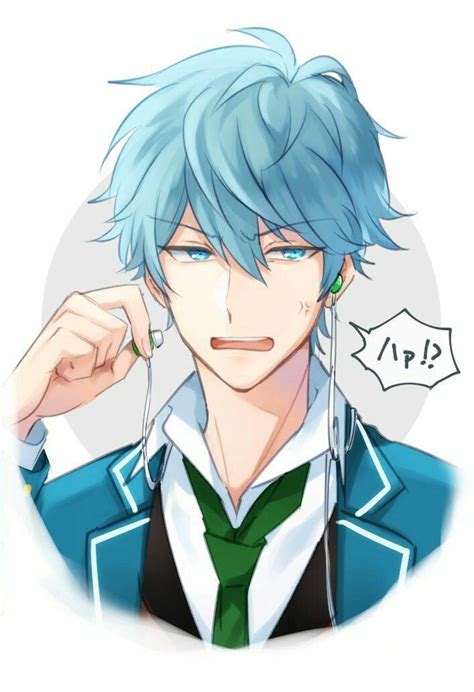 Pin by soryu oh on love 4 | Blue anime, Anime boy hair, Blue hair anime boy