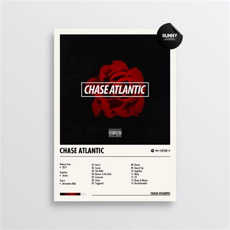 Chase Atlantic - Chase Atlantic | Album Cover Poster – Sunny Designs Posters