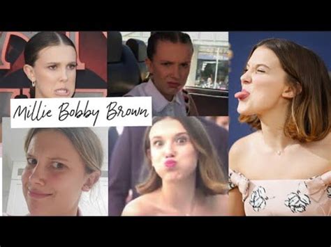 Millie Bobby Brown - FUNNY MOMENTS - YouTube