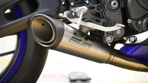 SC-Project S1 muffler for Yamaha YZF R7 - Racing - YouTube