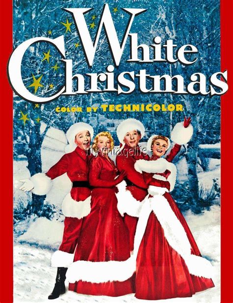 White Christmas movie poster 2" x 3" Fridge MAGNET Vintage art Xmas | eBay