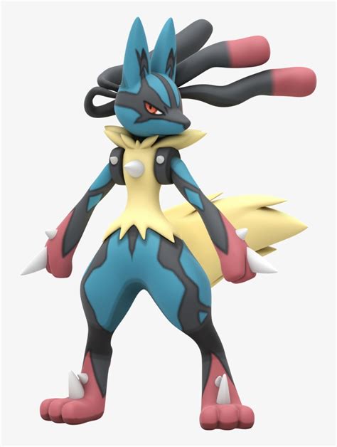 Lucario 3D Model Smash