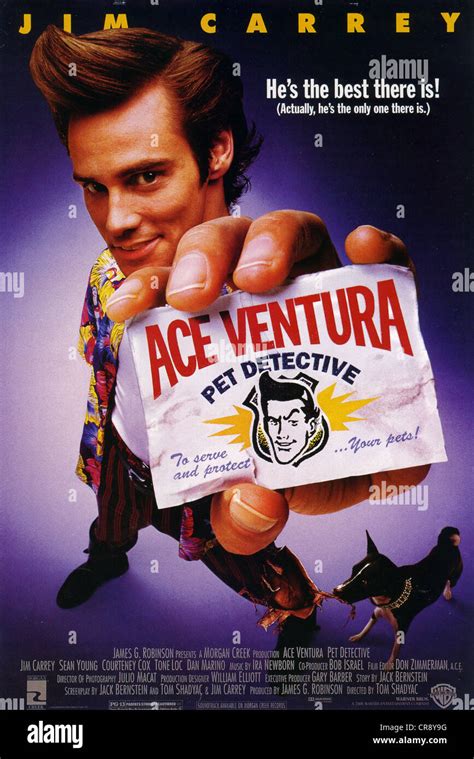 Movie poster ace ventura pet hi-res stock photography and images - Alamy