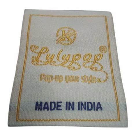 Garment Printed Labels, For Garments at Rs 2/piece in New Delhi | ID ...