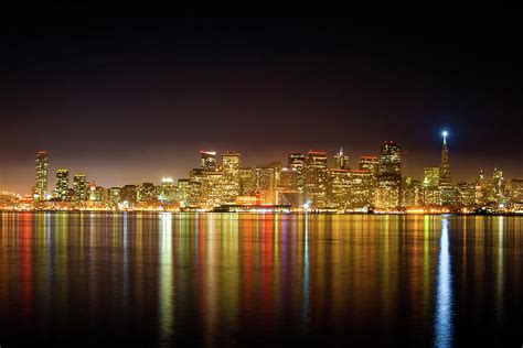 San Francisco Night View by Www.35mmnegative.com