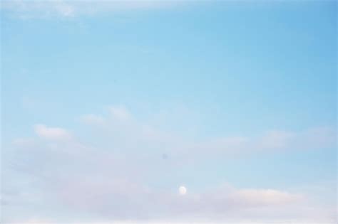 Premium Photo | Sky landscape with clouds in pastel colors